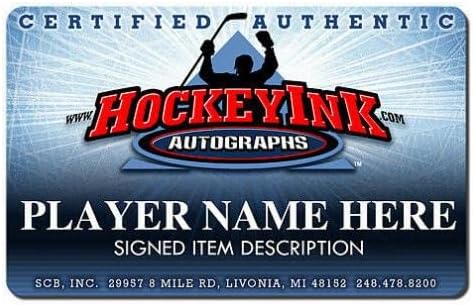 ביל גאדסבי חתם על כרטיס ניו יורק ריינג'רס כרטיס גדול במיוחד - תמונות NHL עם חתימה