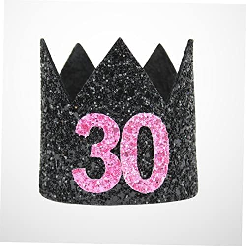 אבאודם יום הולדת 40 מציג קישוטי יום הולדת 40 כובע כובעי יום הולדת 40 לכובע נצנצים ליום הולדת