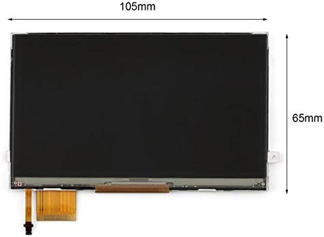 החלפה מקורית קיבולית שחורה LCD מסך תצוגת תיקון חלקי החלפה לסוני עבור PSP 3000