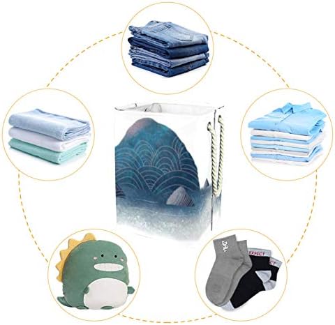 שונית המפרץ 300 אוקספורד עמיד למים בגדי סל גדול כביסה סל עבור שמיכות בגדי צעצועי בחדר שינה
