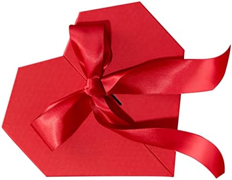 1 יח ' חבילה תיבת חתונה אהבת אריזת מתנה נייר קופסות מתנת חתונה תיבת אריזת מתנה לשאת הווה תיבת ריק תיבת אדום נייד ילדה