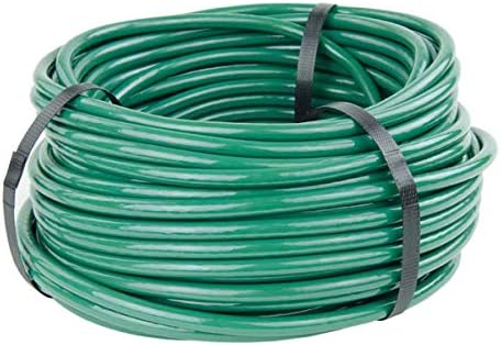 צינורות ניילון ירוקים מעכבי להבה קשיחים הניתנים לכפיפה ליישומי אוויר ומים - קוטר פנימי 11/32 - קוטר חיצוני 1/2 - 5 רגל