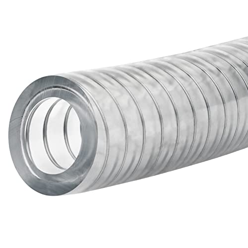 ארהב איטום ZUSA-HT-3549 צינורות PVC רב תכליתי-לחץ הפעלה של 55 PSI, ID: 1-1/2 , OD: 2, אורך: 25 רגל.