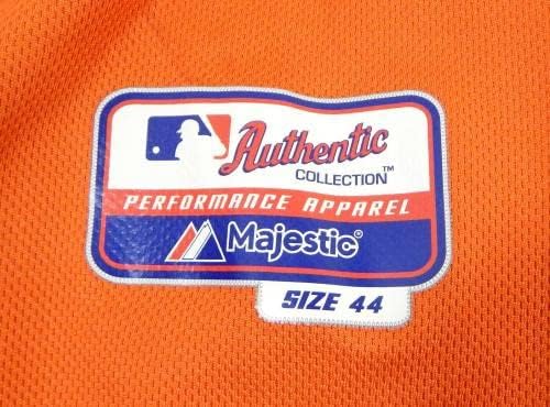 2013-19 יוסטון אסטרוס 58 משחק משמש צלחת שם ג'רזי כתום הוסרה 44 DP23881 - משחק משומש גופיות MLB