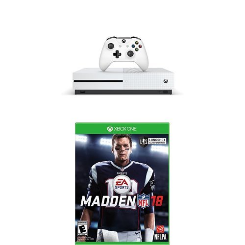 קונסולת Xbox One S 500GB - Madden NFL 18 צרור