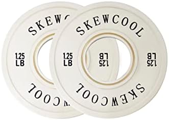 צלחות שבר אולימפיות של Skewcool 1.25lb 2.5lb 5 קילוגרם סט מצופות גומי צלחות שינוי שבר של צלחות משקל בגודל 2 אינץ 'לירידה במשקל נמכרת בזוגות