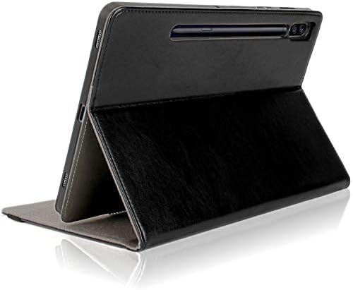 Samsung Galaxy Tab S7 פלוס מארז עם מחזיק עט-כיסוי טבליות מגן עם עמדת זווית רב-זוויתית מאובטחת עבור סמסונג Tab S7 2020 דגם SM-T970 & SM-T976B-CUVR