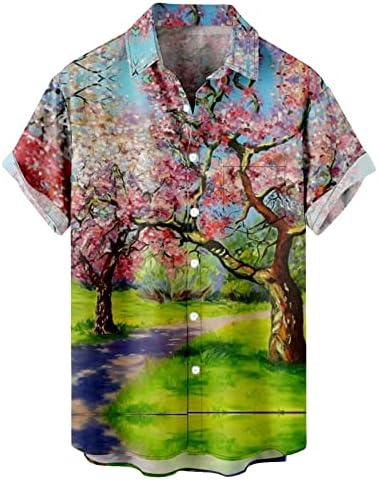 מעצב Xiloccer חולצות טירטס Mens Mens Beach כפתור חולצות חולצות נחמדות לגברים חולצות שמלת שרוול קצר