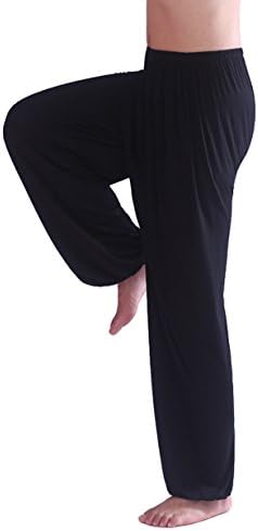 מכנסי מכנסי יוגה סופר -רכים מכנסיים מכנסיים טייג'י טרקלין