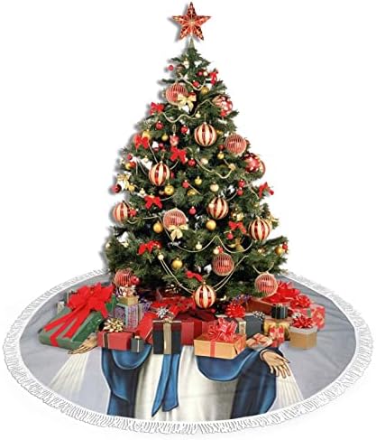 חצאית עץ חג המולד של גבירתנו של גרייס, לקישוט בית החג של חג המולד 36