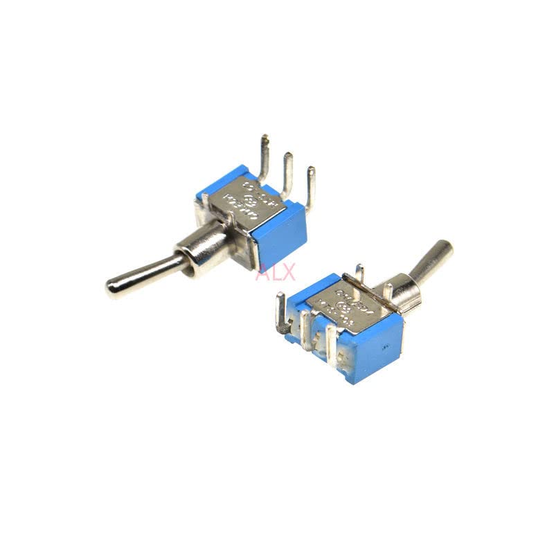 5 יחידות כחול מיני MTS-103C3 זווית ימנית מתג זווית מיניאטורה מתג PCB לוח PCB 3PIN ON-OE-ON-ON-ON SIGNINE 6A/125V 3A/250V MTS103