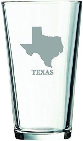 זכוכית ליטר 16 עוז-מתווה מדינת טקסס-מתווה מדינת טקסס
