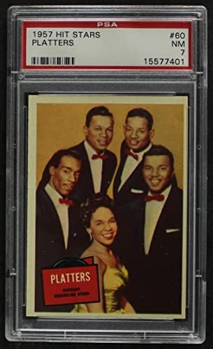 1957 Topps 60 Platters PSA PSA 7.00