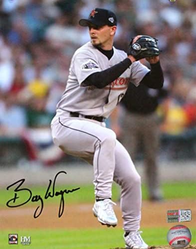 בילי וגנר חתימה 8x10 HM Phitting Photo- Tristar מאומת *שחור - תמונות MLB עם חתימה