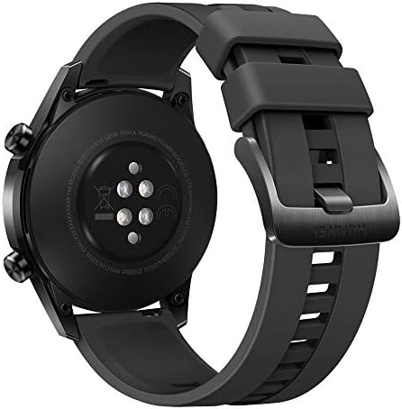 שעון Huawei GT 2 2019 שעון חכם Bluetooth, Sport GPS 14 יום גשש כושר עובד, צג חמצן בדם גשש דופק אטום למים עבור אנדרואיד ו- iOS, 46 ממ,