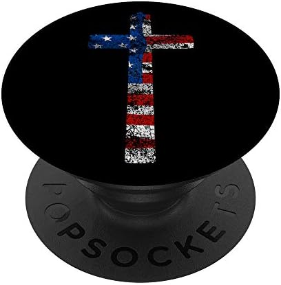 דגל אמריקאי ארהב חוצה נוצרי אמונה פטריוטית מתנה פופ -סגולות פופגריפ הניתן להחלפה