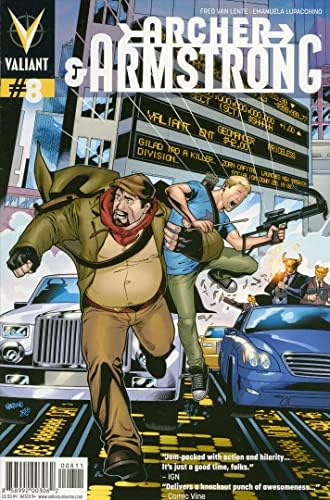 ארצ ' ר וארמסטרונג 8 וי-אף / נ. מ.; ספר קומיקס אמיץ / פרד ואן לנטה