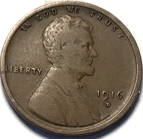 1916 D Lincoln Cent Cent Penny מוכר קנס