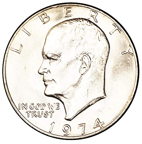 1974 P BU Eisenhower Dollar Choice Uncirtuced Us Mint Mint