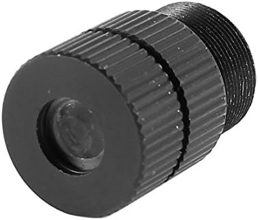 החלפת UXCELL מצלמת תיבת CCTV שחורה 25 ממ עדשת לוח אורך מוקד F1.2