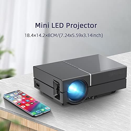 LMMDDP K8 MINI LED וידאו נייד 1080p 150 אינץ 'מקרן דיגיטלי לדיגיטל לקולנוע 3D 4K