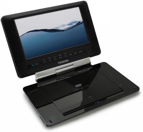 Toshiba SDP94S 9 אינץ 'נגן DVD שחור נייד