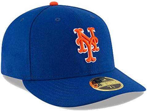 גברים של ליגת על ניו יורק מטס אותנטי אוסף נמוך פרופיל 5950 מצויד כובע