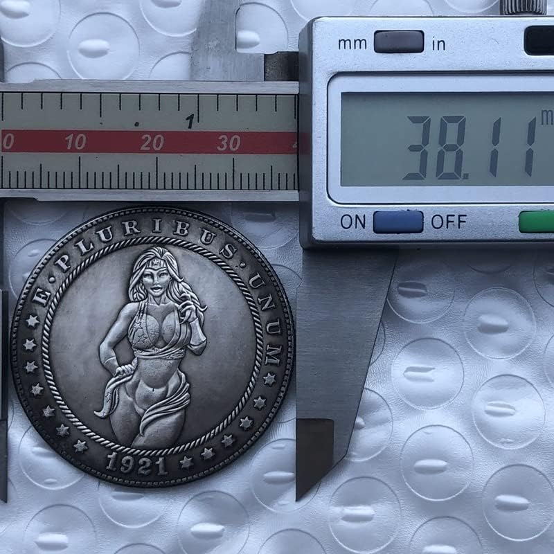 צ'ינגפנג 38 ממ מטבע דולר עתיק של דולר ארהב מטבע טראמפ 1921D מלאכה 170